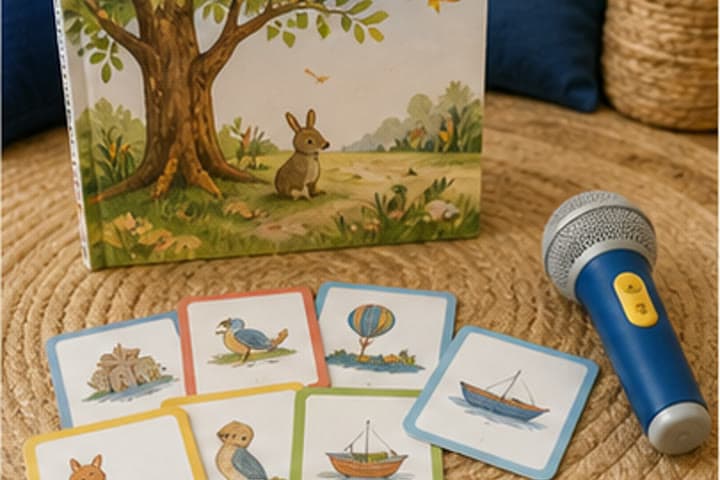 Learning materials for communication and language