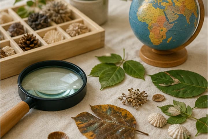 Learning materials for understanding the world