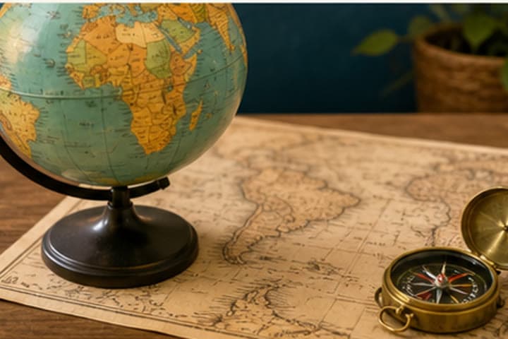 Learning materials for geography